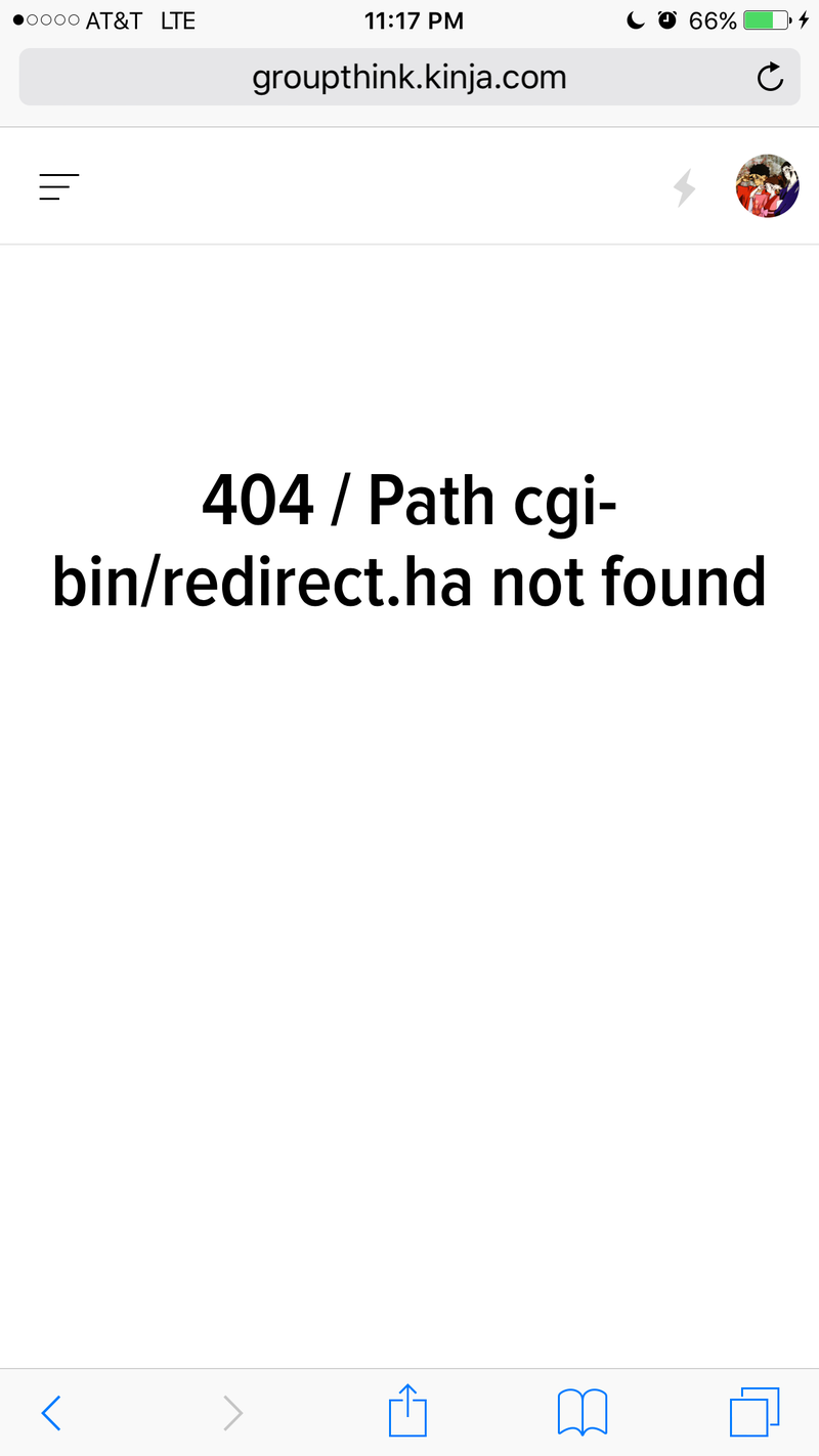 Illustration for article titled Why am I getting this on my mobile?!